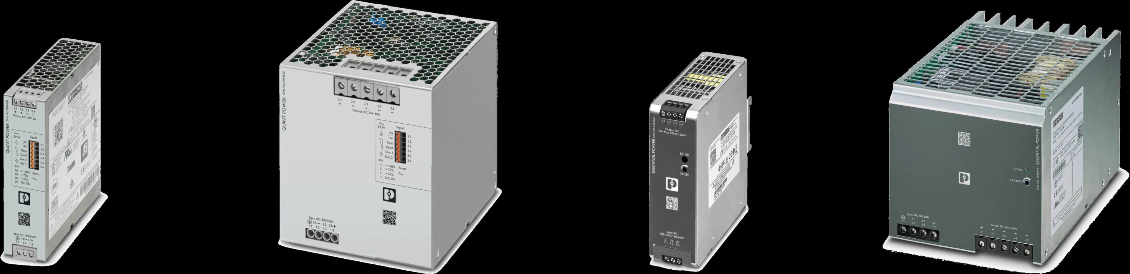 Phoenix Contact QUINT DIN-rail industrial power supplies